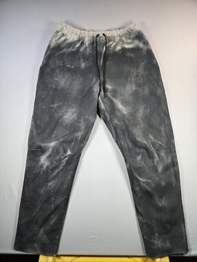 Custom 1-of-1 Bleach Dyed Nike Tech Fleece Joggers XL